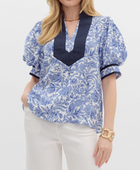It's A Garden Party Top