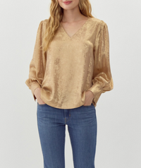 The Shannon Shimmer Top