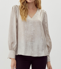 The Shannon Shimmer Top