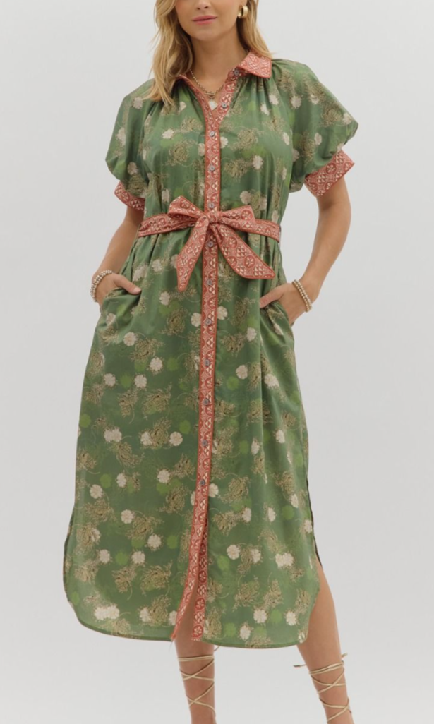 The Lovely Transitional Floral Dress