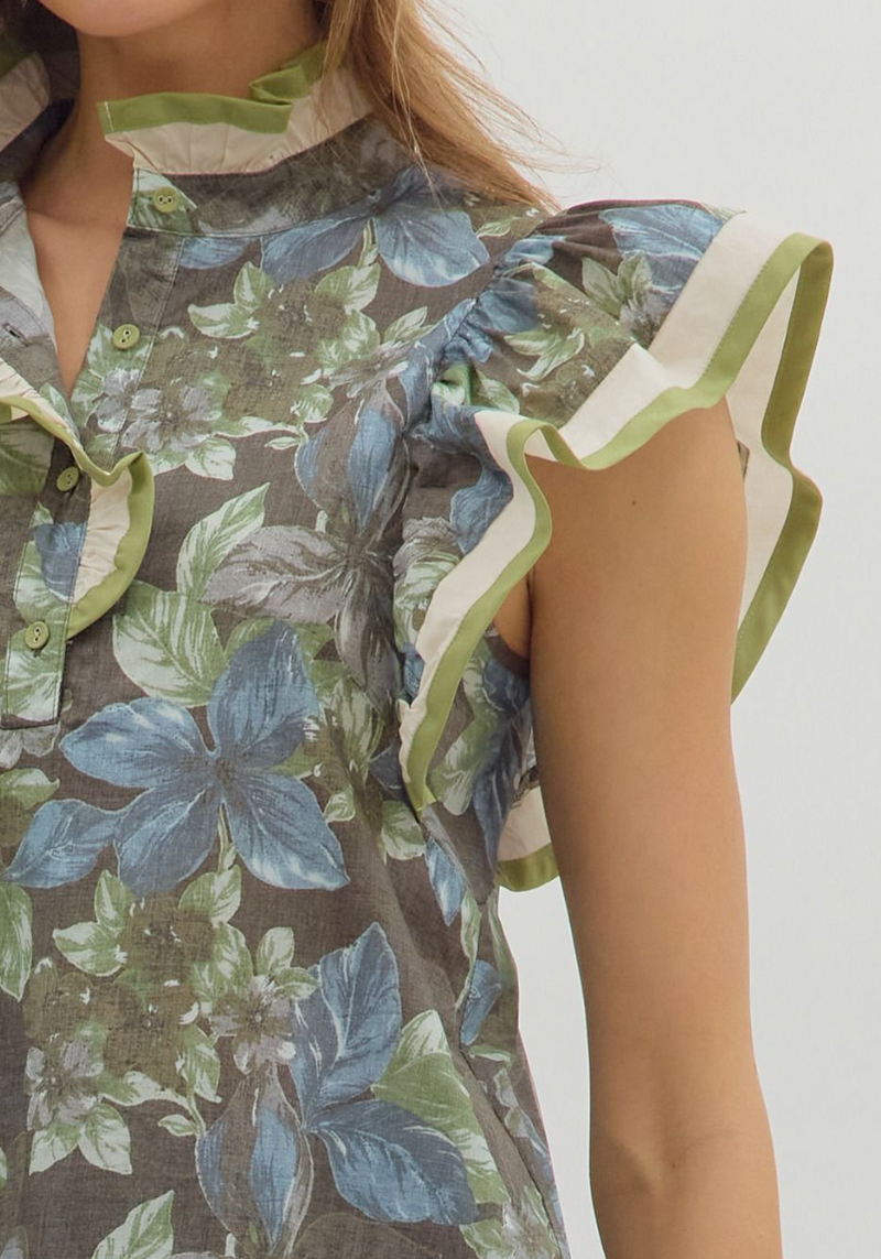 The Ashton Floral Top