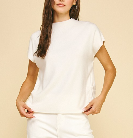 The Side Shirring Sweater