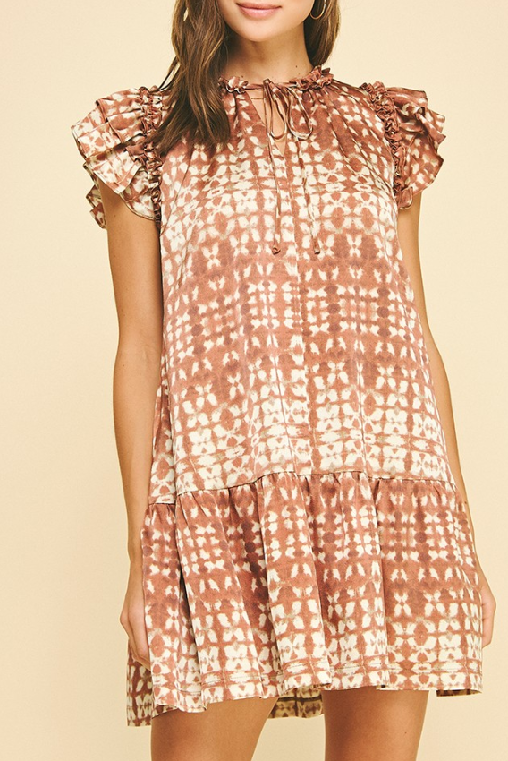 The Ruffled Mini Dress