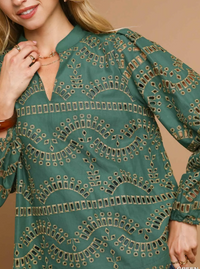 The Eyelet Top