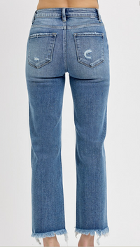 S26 Straight Frayed Jean