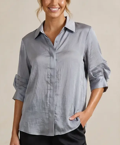S26 The Pleated Sleeve Top