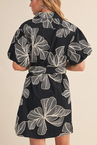 S26 The Black Sand Floral Dress