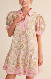 S26 The Pink Floral Dress