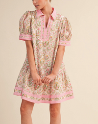 S26 The Pink Floral Dress