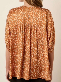 F26 Animal Oversized Top
