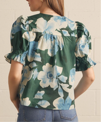 F26 Fall Floral Top
