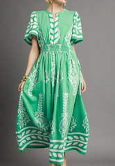 The Lovely Sage Dress Curvy