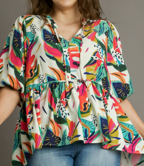 The Walk in the Tropics Top Curvy