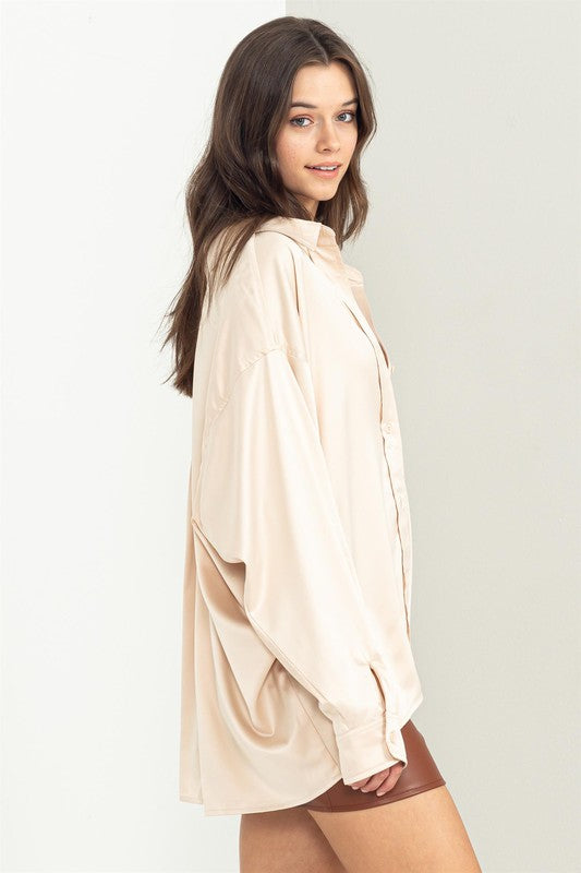 Completely Charmed Oversized Top in 2 colors