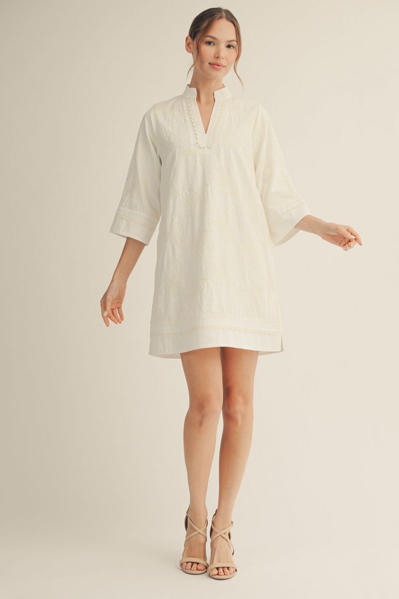 S26 The Embroidered Shift Dress