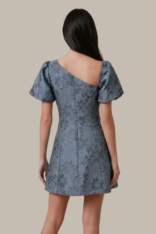 F26 Diagonal Neck Dress