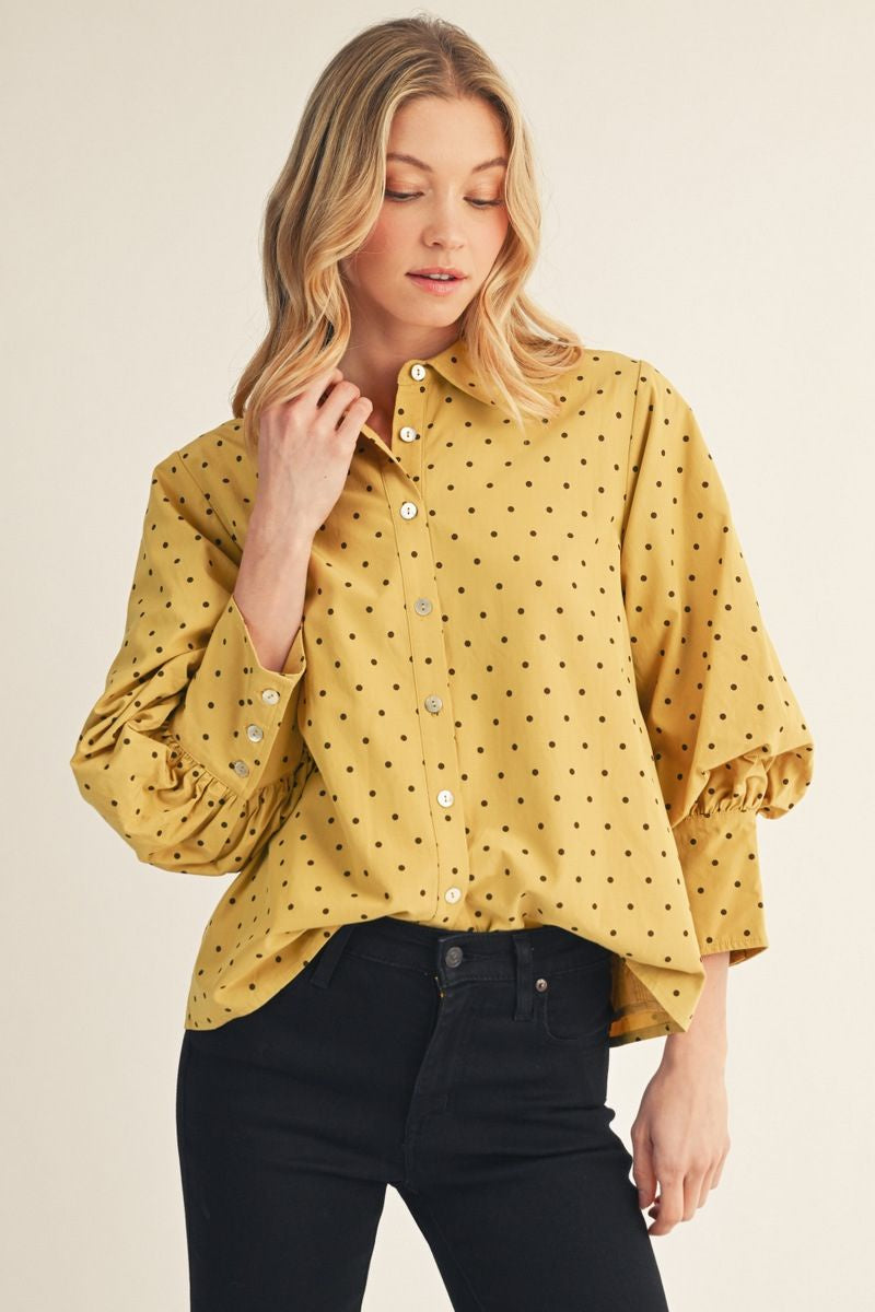 F26 Bishop Sleeve Top