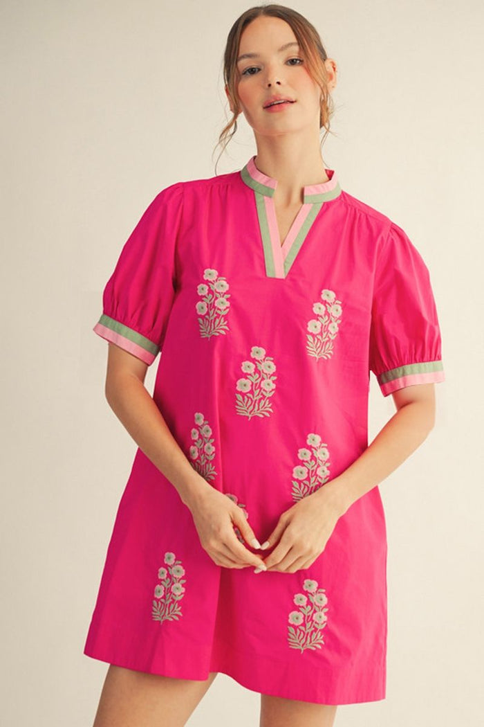 S26 Shift Mini Dress