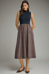 F26 Striped Skirt Dress