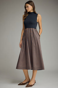 F26 Striped Skirt Dress