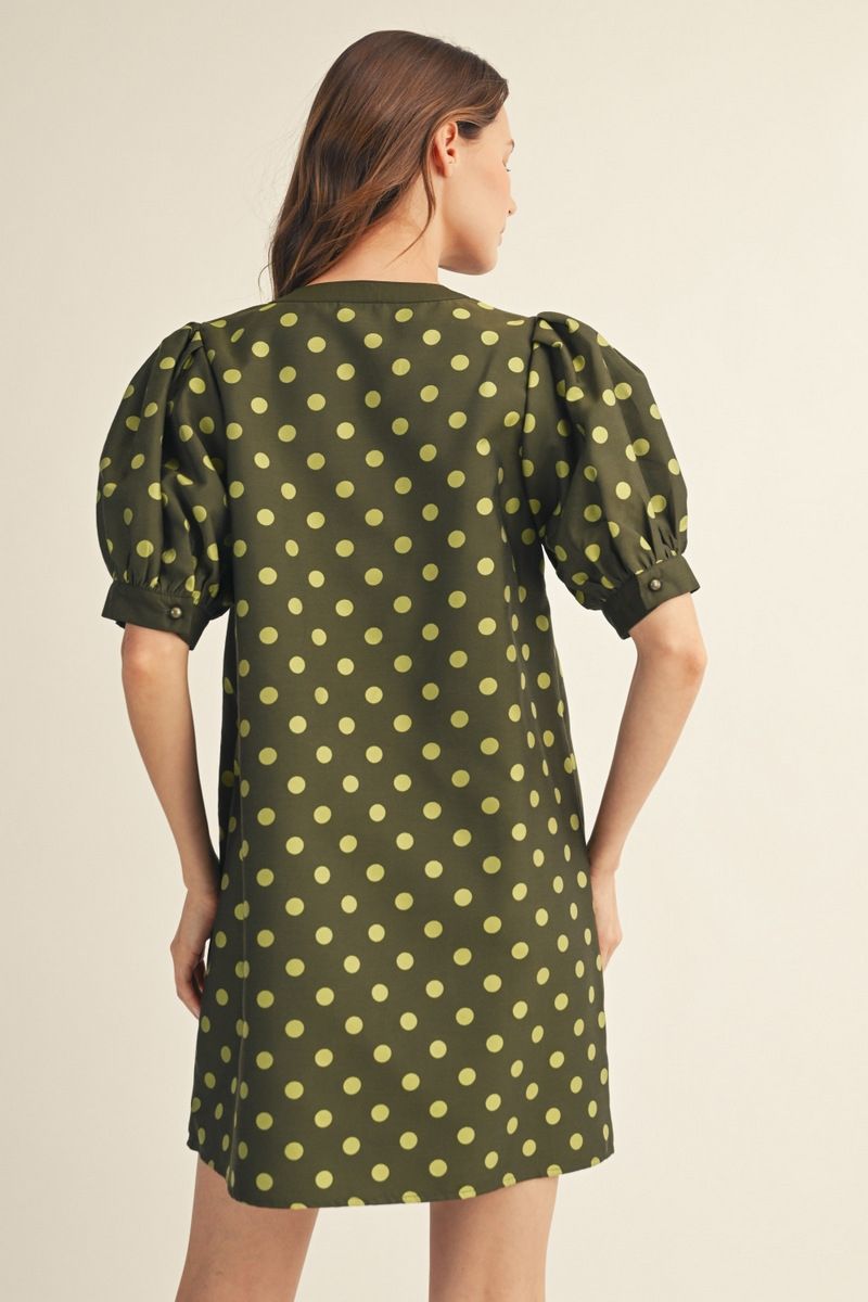 F26 Adorable Dot Dress