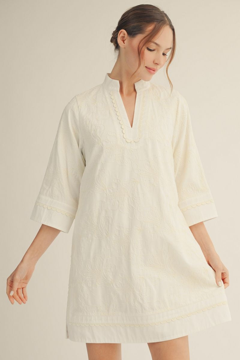 S26 The Embroidered Shift Dress
