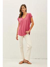 S26 Flowy Cut Tee
