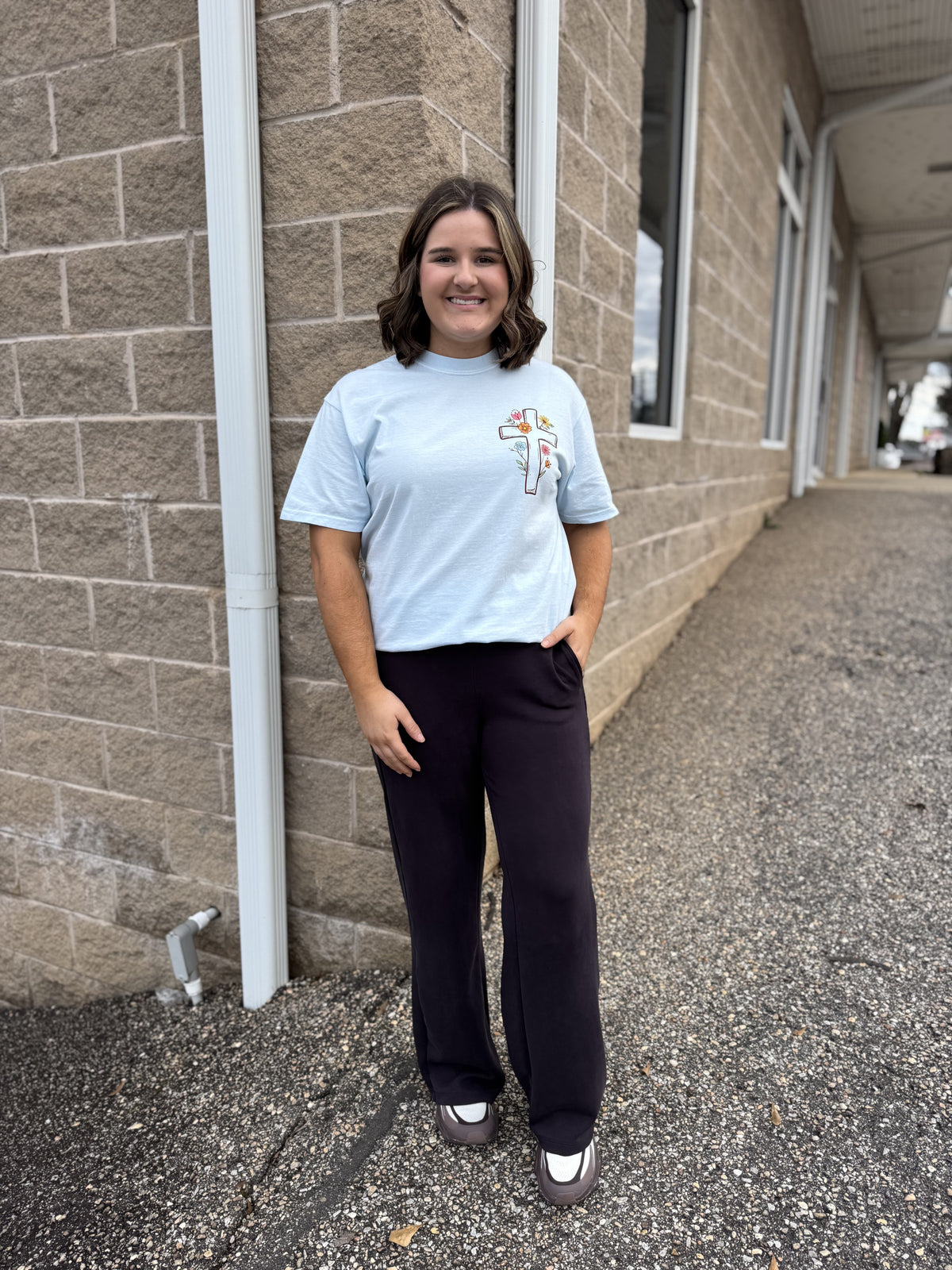 S26 Stitched in Honey Tee