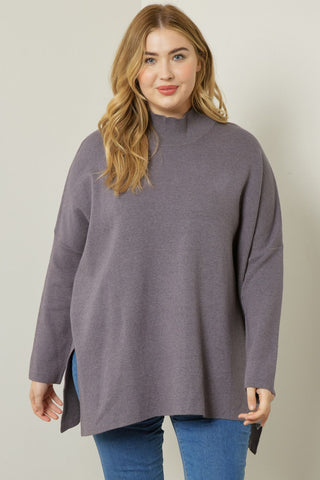 Just a Minute Sweater in Curvy Sizes